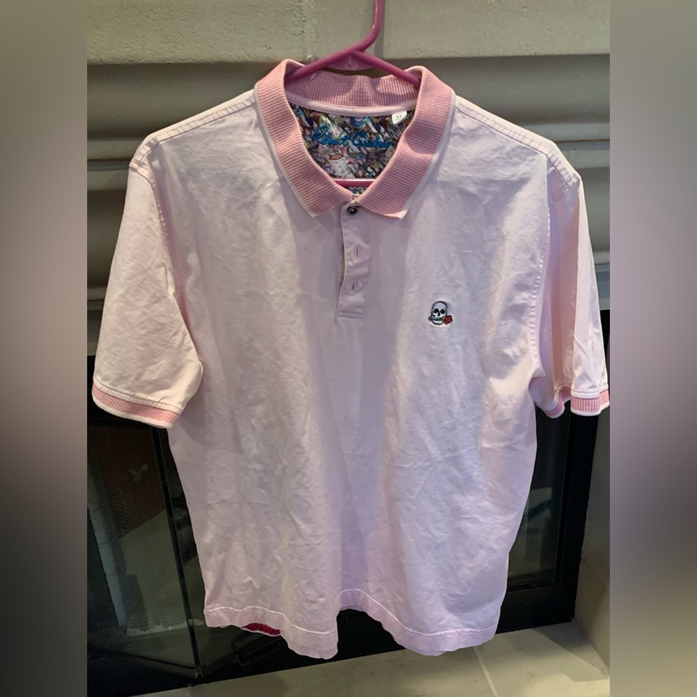 Robert Graham Pink Shirt XL Men’s
